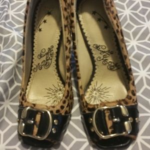 Mootsies Tootsies Leopard Print Heel 6.5